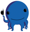 Oswald, a cartoon octopus