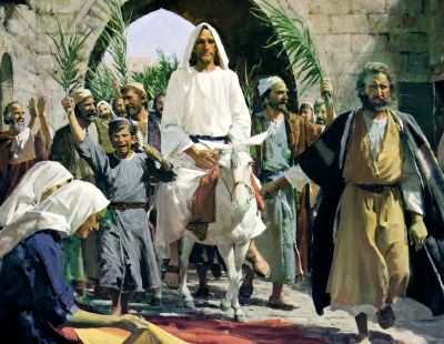 [Christ enters Jerusalem]