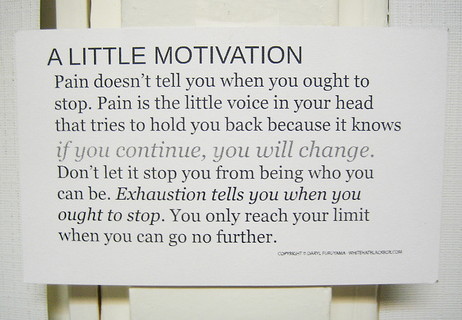 [A Little Motivation]